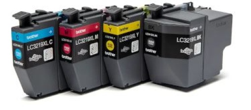 Tinteiro Brother MFCJ6530DW/MFCJ6930DW Pack 4 Cores Alta Capacidade (LC3219XL)