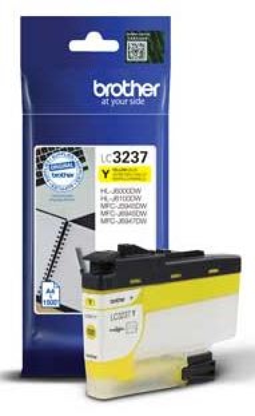 Tinteiro Brother HL-J6000DW/MFC-J5945DW Amarelo (LC3237)