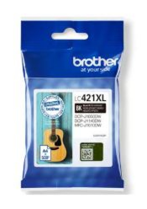 Tinteiro Brother LC421XLBK Preto 500 Pág