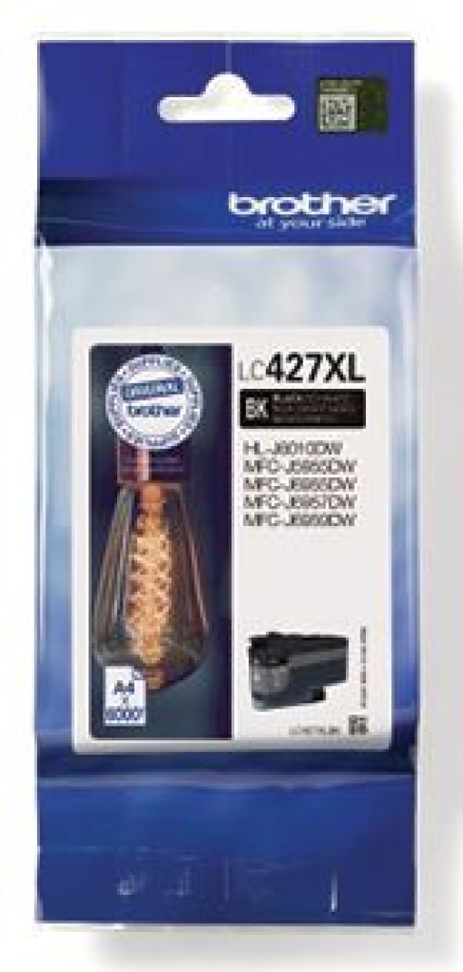 Tinteiro Brother LC427XLBK Preto 6000Pág