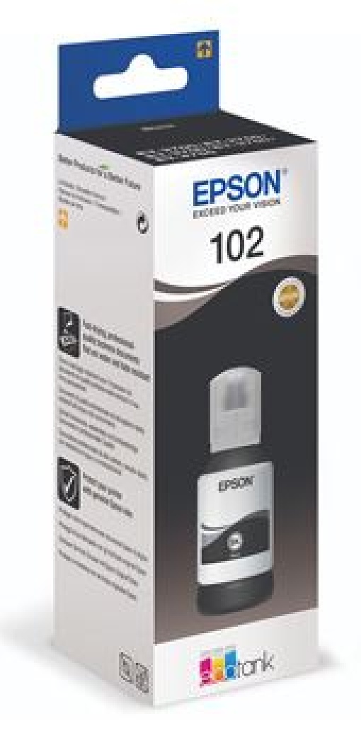 Tinteiro Epson EcoTank 102 (C13T03R140) Preto 127ml