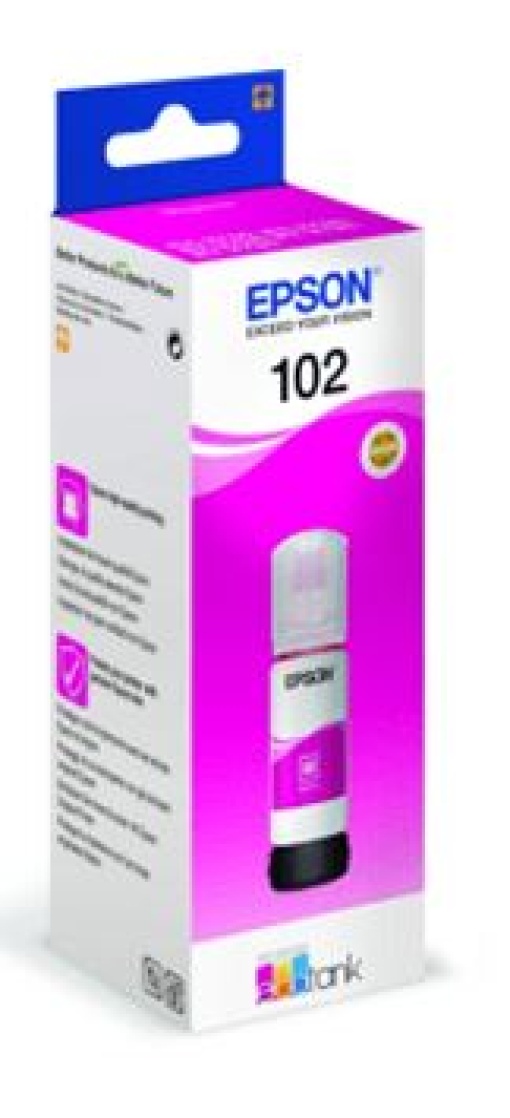 Tinteiro Epson EcoTank 102 (C13T03R340) Magenta 70ml