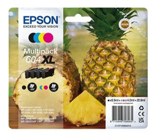 Tinteiro Epson 604XL Pack 4Cores