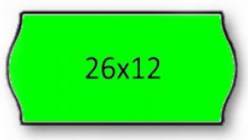 Etiqueta 26x12 AD2 Verde FL (Redonda)