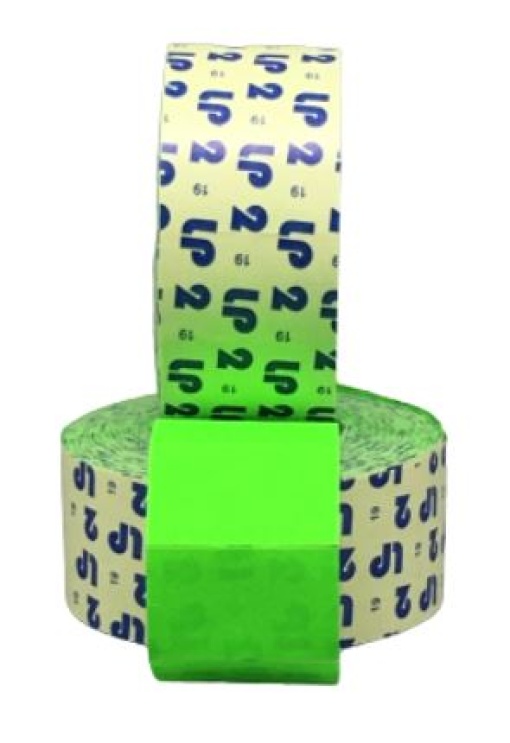 Etiqueta 26x16 AD2 Verde FL( Rectangular)