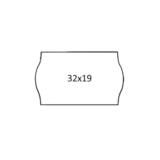 Etiqueta 32x19 AD2 Branca (Redonda)