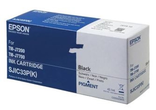 Tinteiro Epson SJIC33P(K) TM-J7200/7700 Preto