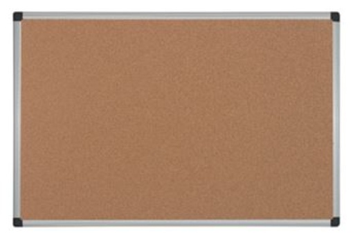 Quadro Cortiça 900x600 Aro Aluminio Maya Value (Bi-Office)