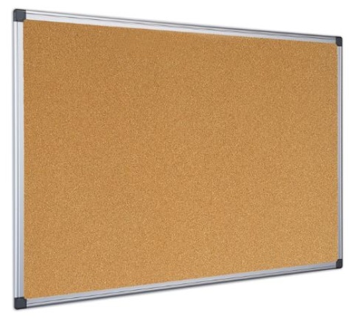 Quadro Cortiça 1500x1200 Aro Aluminio Maya Value (Bi-Office)