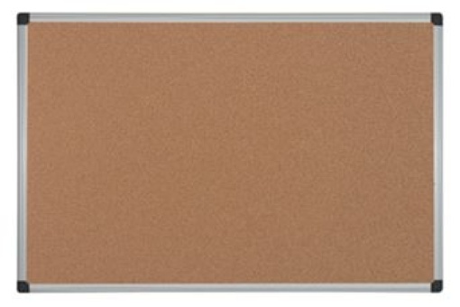 Quadro Cortiça 1500x1000 Aro Aluminio Maya Value (Bi-Office)