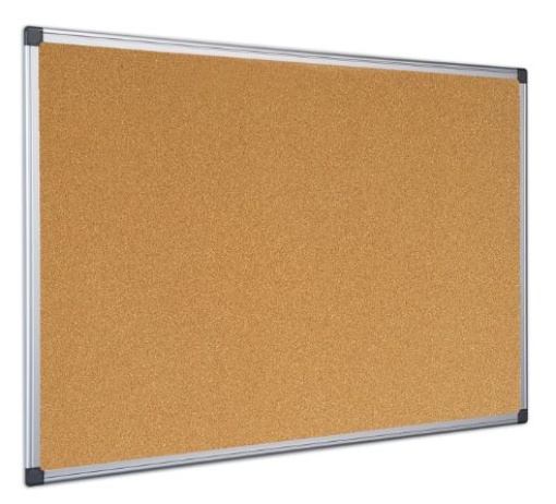 Quadro Cortiça 2000x1200 Aro Aluminio Maya Value (Bi-Office)