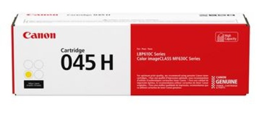 Toner Canon LBP610 Series/MF630 Series 045H Alta Capacidade Amarelo 