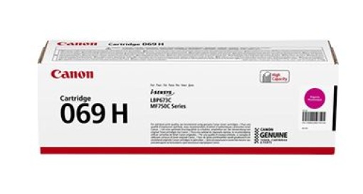 Toner Canon 069H Magenta Pág.5500 