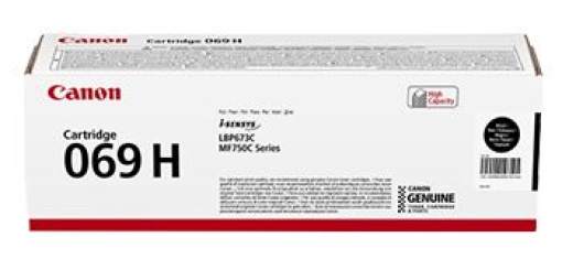 Toner Canon 069H Preto Pág.7600