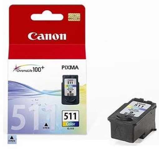 Tinteiro Canon Pixma MP240/MP260/MP280 CL511 Cor