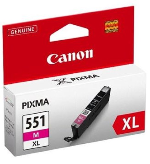 Tinteiro Canon CLI 551XL Magenta (6445B001)