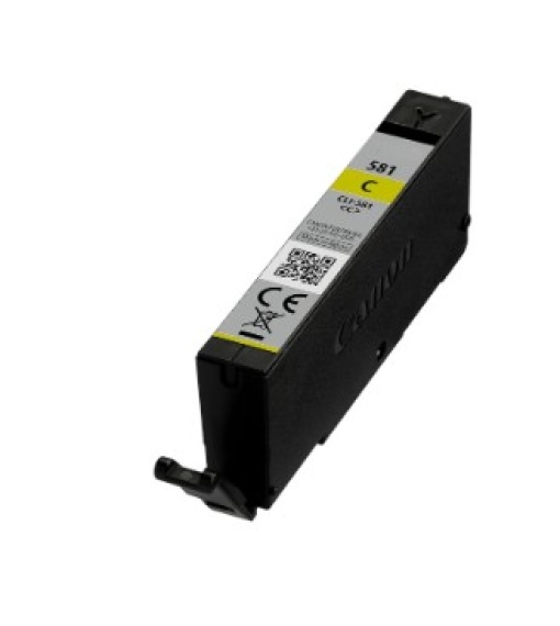 Tinteiro Compativel Canon CLI581YXL Amarelo (2051C001)