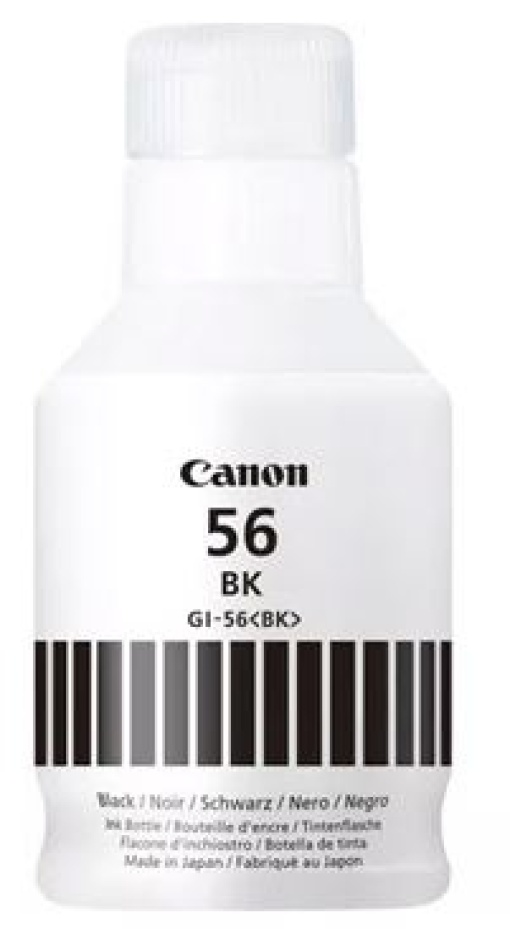 Tinteiro Canon GI-56K Preto 4412C001 170ml 6000 Pág