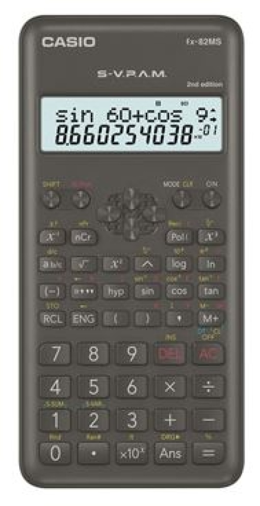 Calculadora Cientifica Casio FX82MS-2 240funçoes