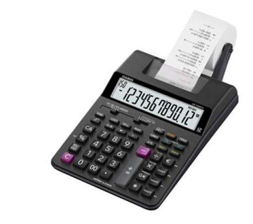 Calculadora de Secretaria Casio HR200RCE 12 Digitos C/Fita