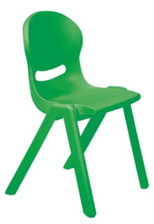 Cadeira PLA 25cm Verde (RAL6001)