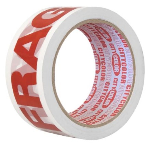 Fita Adesiva Citycolor Fragil 48mmx60m (CITY15045)