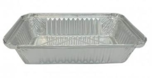 Emb. Aluminio Rect. 650ml C/Tampa 