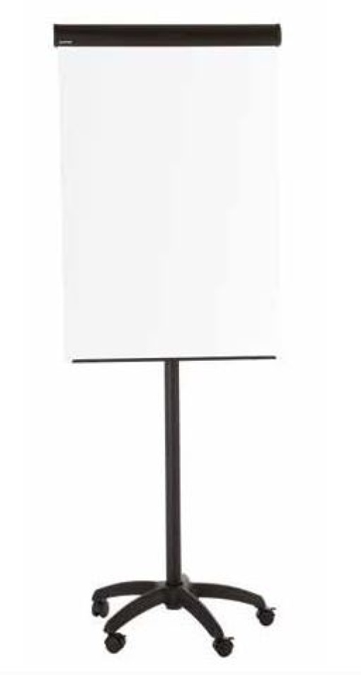 Quadro Conferencia Magnetico 70x100 Tripe C/Rodas  (Flip Chart Bi-Office)