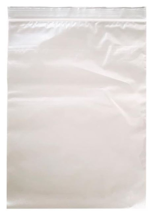 Saco Fecho Zip PE STD 250x350 Emb.100