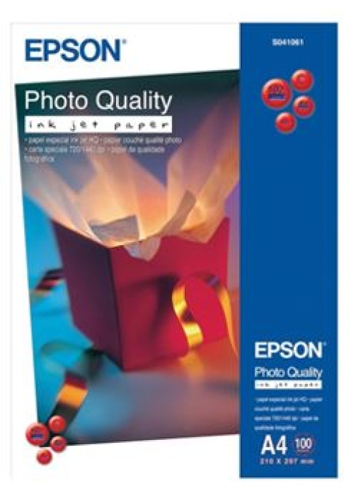 Papel Epson InkJet A4 102gr Fotografico 100Folhas
