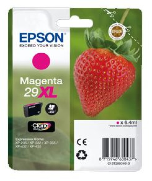 Tinteiro Epson Expression Home XP330/XP435 Nº29XL Magenta