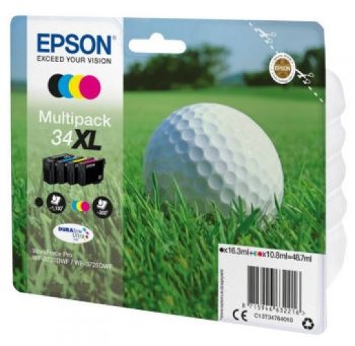Tinteiro Epson WorkForce Pro WF3700/3720DW Nº 34XL Multipack