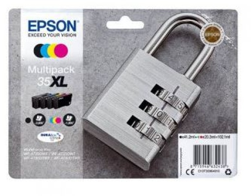 Tinteiro WorkForce Pro WF4700/4720 Nº35XL Multipack 4 Cores
