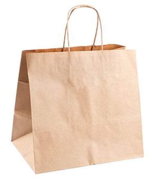 Saco Papel Kraft Asa Torcida 50x42x16 Natural