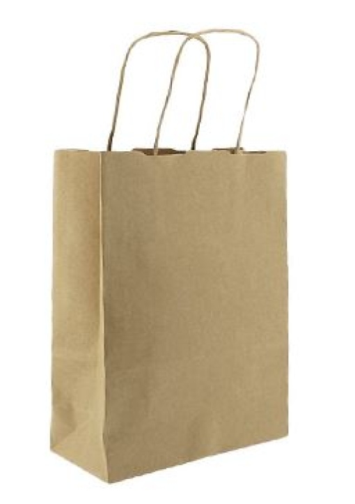 Saco Papel Kraft Asa Torcida 40x32x12 Natural