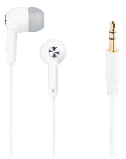 Auriculares In-Ear Jack 3.5mm Gloss Branco