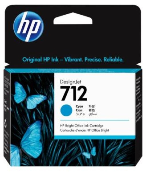Tinteiro HP 712 Azul 3ED67A 29ml
