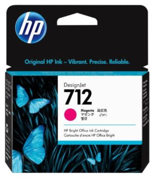 Tinteiro HP 712 Magenta 3ED68A 29ml