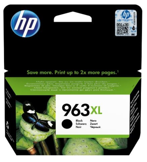 Tinteiro HP OfficeJet Pro 9010 (3JA30A) Nº 963XL Preto