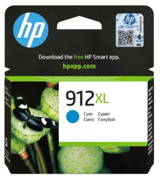 Tinteiro HP OfficeJet Pro 8020 (3YL81A) Nº 912 XL Azul