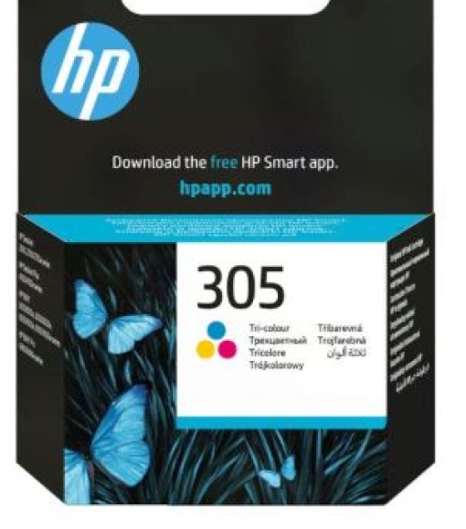 Tinteiro HP Deskjet 1255/2710 Nº 305 Cor