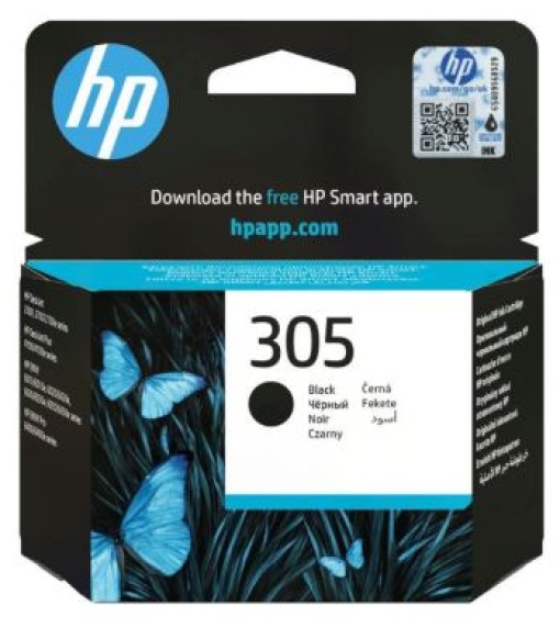 Tinteiro HP Deskjet 1255/2710 Nº 305 Preto