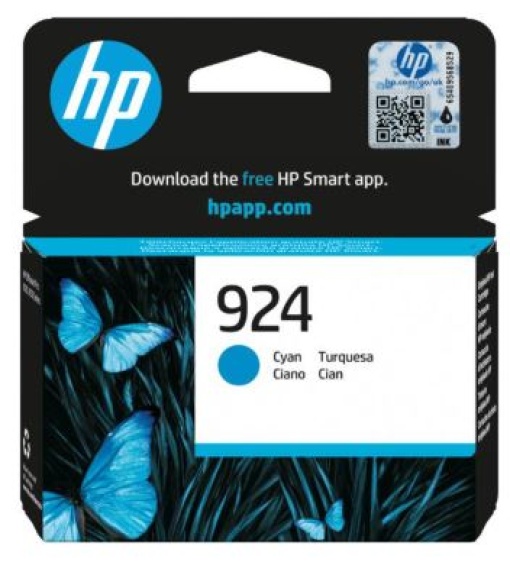 Tinteiro HP 924 Azul 4K0U3N 400 Pág