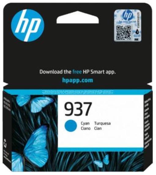 Tinteiro HP 937 Azul 800 Pág