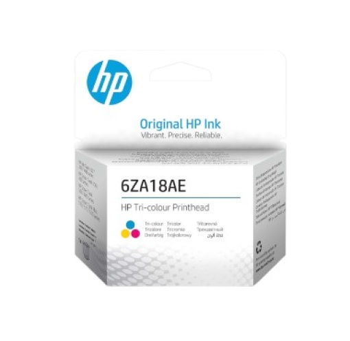 Cabeça de Impressão HP Tricolor 6ZA18AE