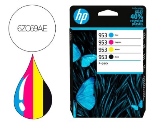 Tinteiro HP 953 Pack 4cores