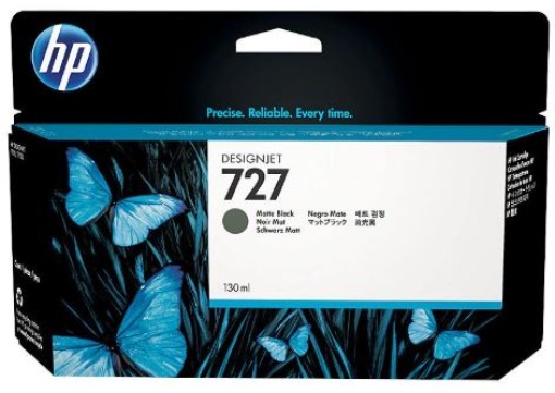 Tinteiro HP 727 Designjet T930/T1530/T2530 Preto Matte 130ml