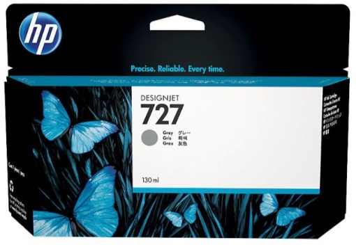 Tinteiro HP 727 Cinza B3P24A 130ml