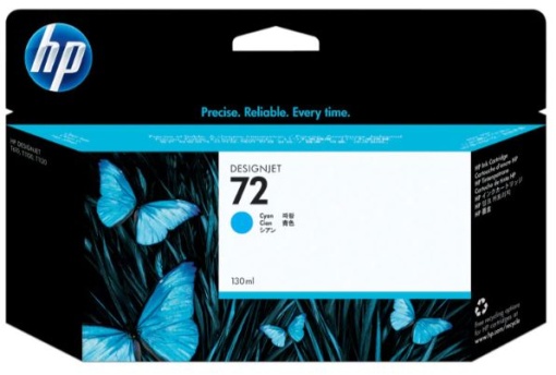 Tinteiro HP (C9371A)  Azul Nº 72