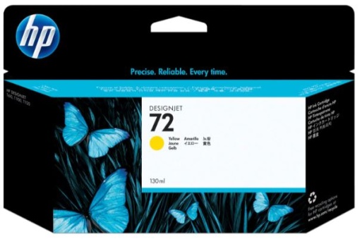 Tinteiro HP (C9373A) Amarelo Nº 72